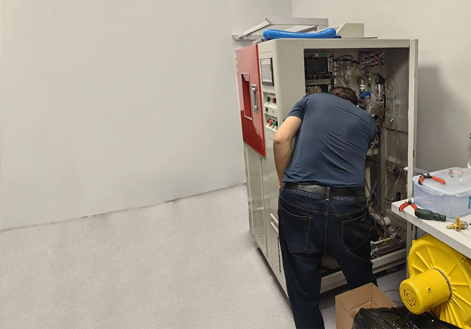 Perbaikan ruang uji lingkungan