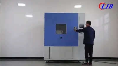 Ruang semprot hujan dan air IPX3/IPX4-solusi pengujian tahan air industri LIB