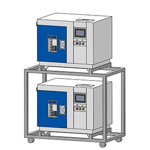 Dua di atas satu sama lain (dengan rak khusus)