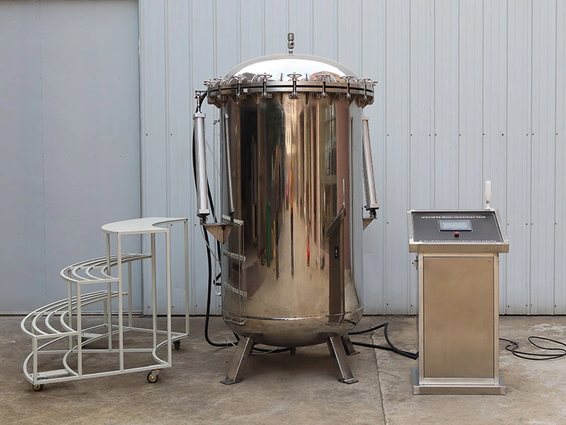 Deskripsi terperinci tentang metode penggunaan ruang uji celup air