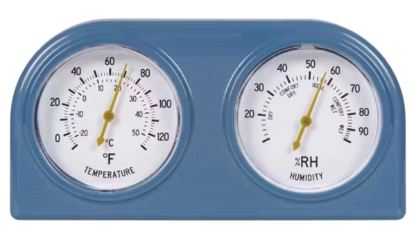 Bagaimana cara menggunakan ruang tropis untuk terkalibrasi indikator suhu dan kelembaban?