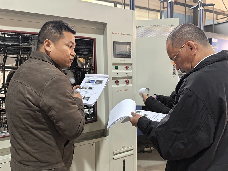 Ruang uji Xenon XL-S-750 LIB berhasil melewati penerimaan kepatuhan