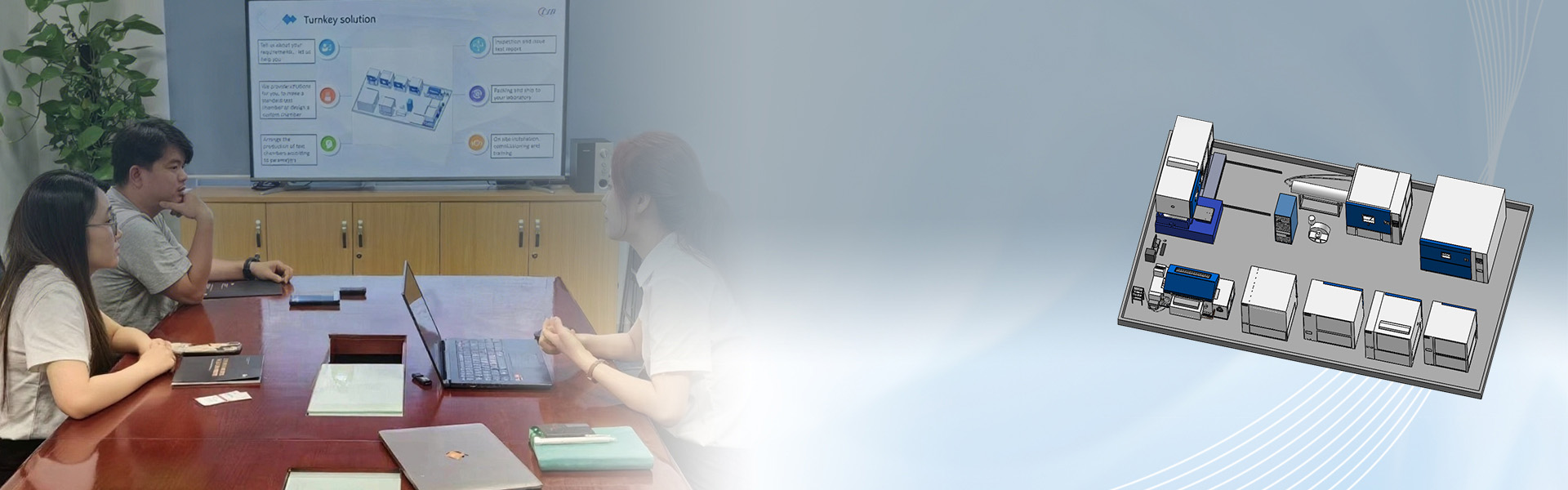 Solusi ruang uji lingkungan LIB