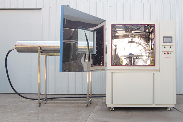 Sistem nosel ganda ruang uji IP69K: Daya ganda untuk kepatuhan terhadap IPX6K & IPX9K