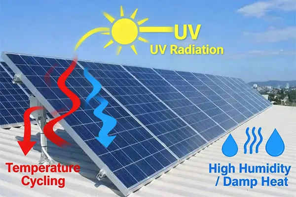 Pengujian IEC 61215 menjelaskan: pengujian keandalan lingkungan dari modul fotovoltaik