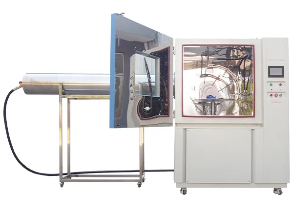 Peralatan pengujian tahan air IP69 industri LIB dengan tingkat IPX6K dan IPX9K terintegrasi