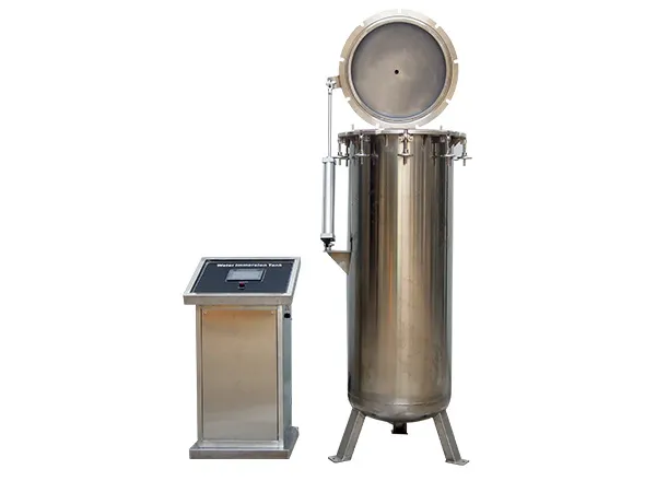 Silinder uji celup IPX7 & IPX8 industri LIB untuk kepatuhan terhadap IEC 60529 dan ISO 20653